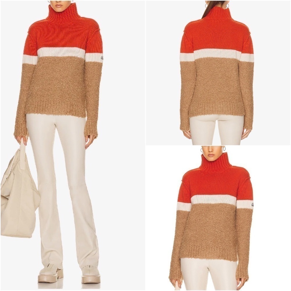 Moncler Colorblock Wool Blend Sweater
